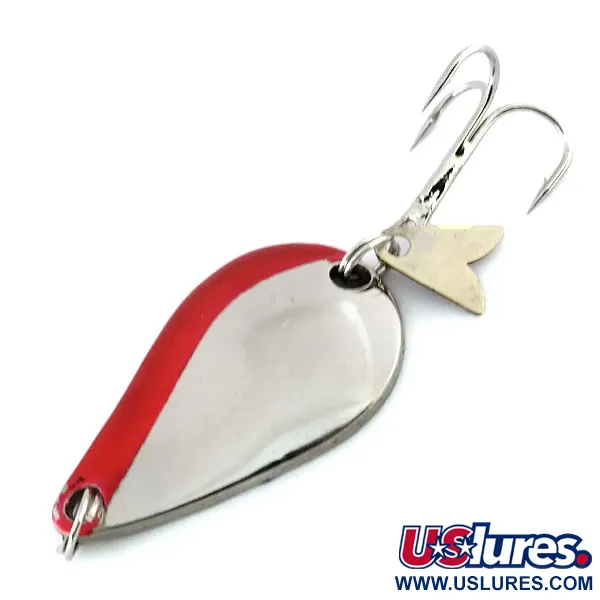Acme K.O. Wobbler, нікель/червоний, 7 г, блесна коливалка (колебалка) #9802