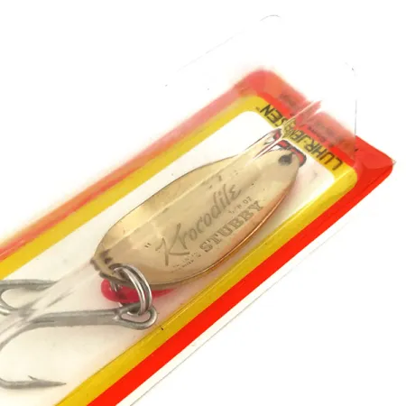 Luhr Jensen Lil' Kroc (Krocodile Stubby, карбований нікель, 14 г, блесна коливалка (колебалка) #9806