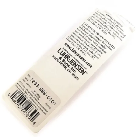 Luhr Jensen Lil' Kroc (Krocodile Stubby, карбований нікель, 14 г, блесна коливалка (колебалка) #9806