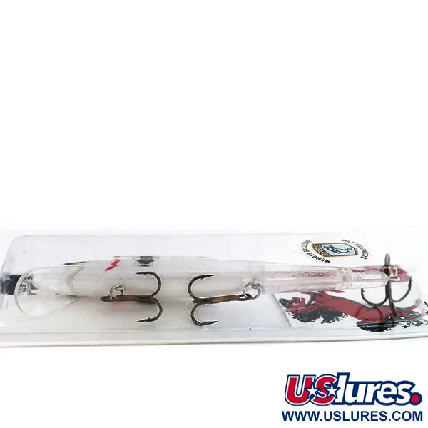 Smithwick Suspending Rattlin’ Rogue, Прозорий/білий, 11 г, воблер #9808