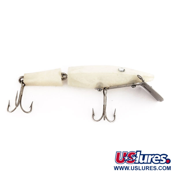  Diamond Jim Jointed Minnow, Pearl, 7 г, воблер #9815