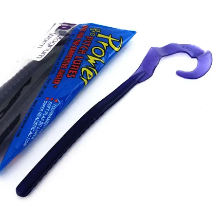 Other Prowler Magnum Worm, 7 шт., силікон, фіолетовий, до рибалки #9824