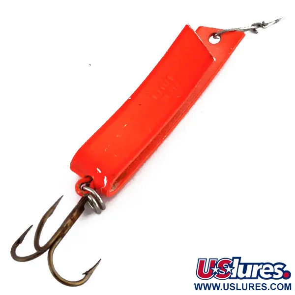 South Bend Super-Duper 506 UV (світиться в ультрафіолеті), неоновий помаранчевий, 7 г, блесна коливалка (колебалка) #9851