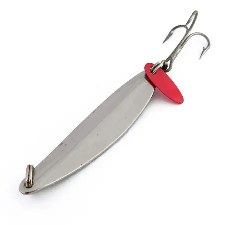 Bay de Noc Swedish Pimple, нікель/зелений, 14 г, блесна коливалка (колебалка) #9856