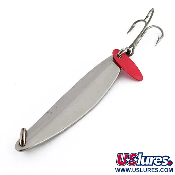 Bay de Noc Swedish Pimple, нікель/зелений, 14 г, блесна коливалка (колебалка) #9856