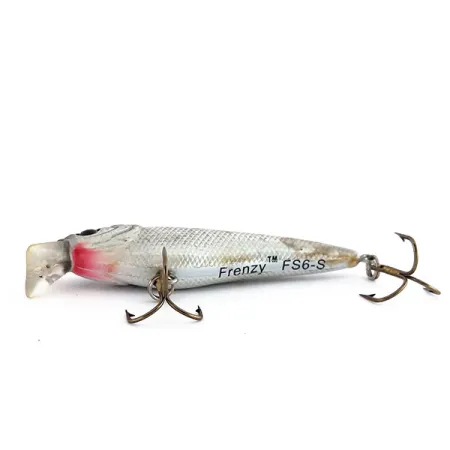 Berkley Frenzy Firestick Minnow Shallow FS6-S, срібло, 4,4 г, воблер #9873