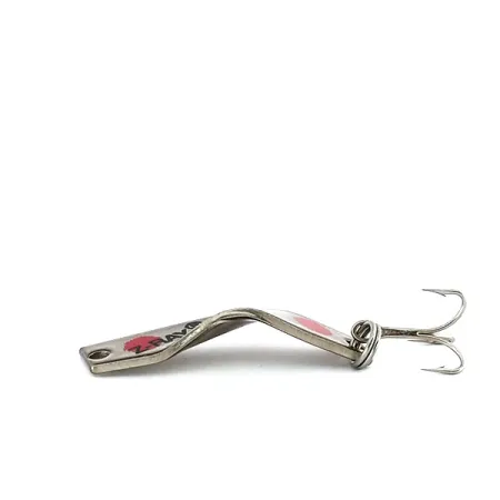 Z-RAY Lures Z-Ray, нікель/червоний, 4 г, блесна коливалка (колебалка) #9896