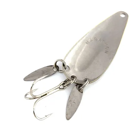 Marathon з пелюстками, карбований нікель, 12 г, блесна коливалка (колебалка) #9910