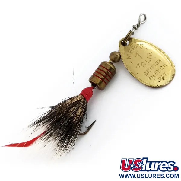 Mepps Aglia 1 dressed (з хвосту білки) модель 1970-x