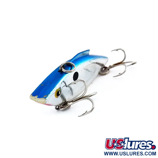  Bill Lewis Rat-L-Trap RT 258, RT 258 Chrome Black Blue, 12 г, воблер #9950