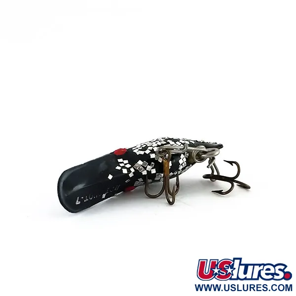 Luhr Jensen Luhr jensen Hot Shot 70, чорний/гліттер срібло, 1,6 г, воблер #9964