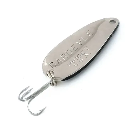 Eppinger Dardevle Midget, чорний/білий/нікель, 6 г, блесна коливалка (колебалка) #9978