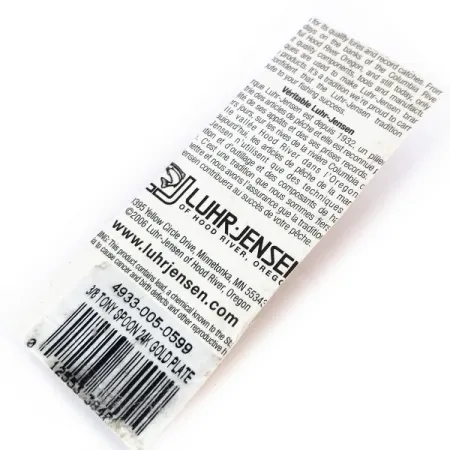 Tony Accetta Tony's Spoon, золото, 11 г, блесна коливалка (колебалка) #9991