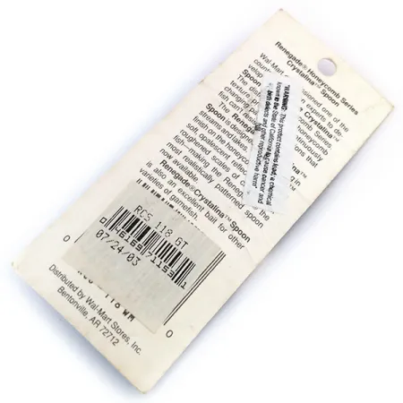 Renegade Crystalinsа Spoon, 7 г, блесна коливалка (колебалка) #9992