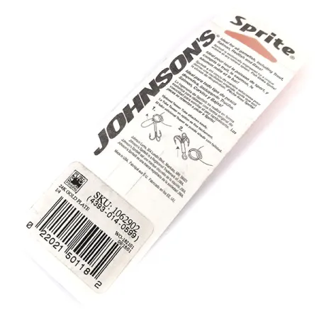 Johnson Sprite, золото (покриття 24 каратним золотом), 7 г, блесна коливалка (колебалка) #9995