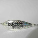  Johnson Silver Minnow, срібло, 1/4 oz (9 г), блесна коливалка (колебалка) #0007